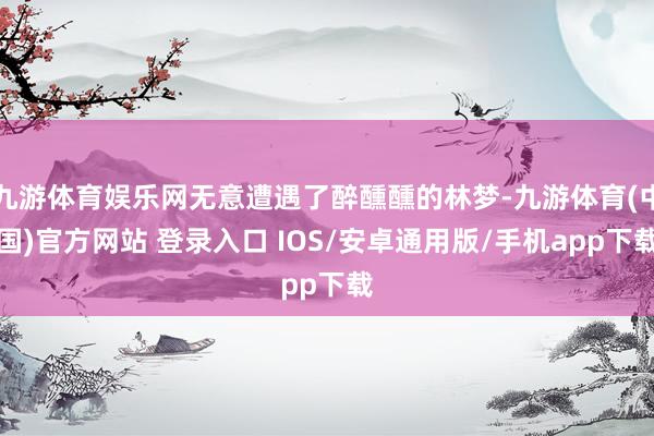 九游体育娱乐网无意遭遇了醉醺醺的林梦-九游体育(中国)官方网站 登录入口 IOS/安卓通用版/手机app下载