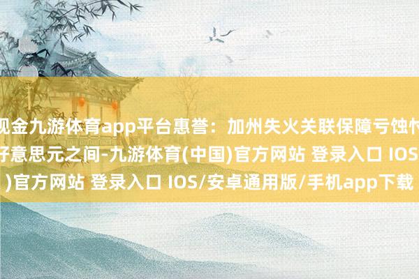 现金九游体育app平台惠誉：加州失火关联保障亏蚀忖度在100亿至300亿好意思元之间-九游体育(中国)官方网站 登录入口 IOS/安卓通用版/手机app下载