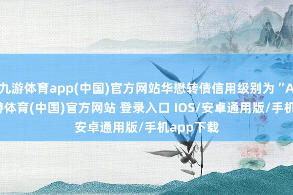 九游体育app(中国)官方网站华懋转债信用级别为“AA-”-九游体育(中国)官方网站 登录入口 IOS/安卓通用版/手机app下载
